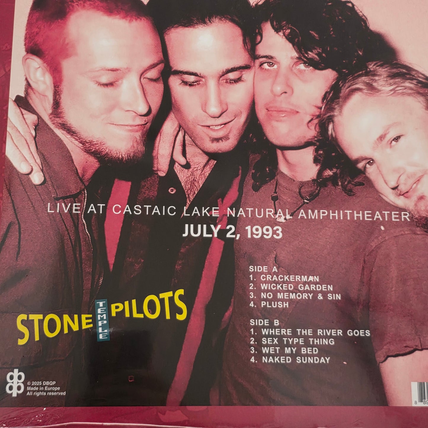STONE TEMPLE PILOTS - LIVE 1993 CASTAIC THEATRE VINYL RECORD
