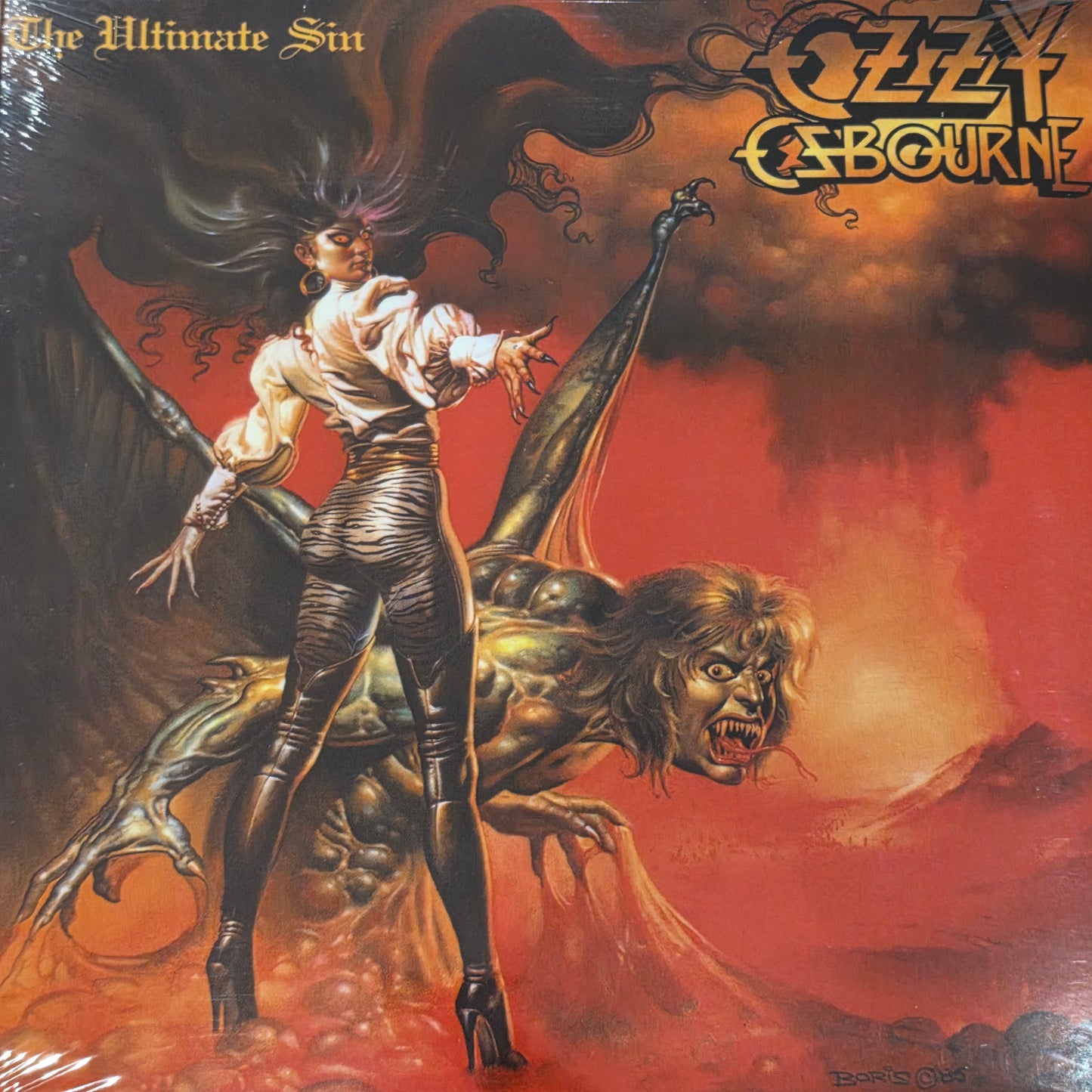 Ozzy Osbourne - The Ultimate Sin Vinyl Record LP