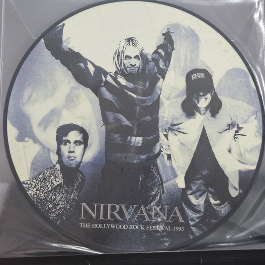 NIRVANA  LIVE THE HOLLYWOOD ROCK FESTIVAL 1993 PICTURE DISC NEW SEALED