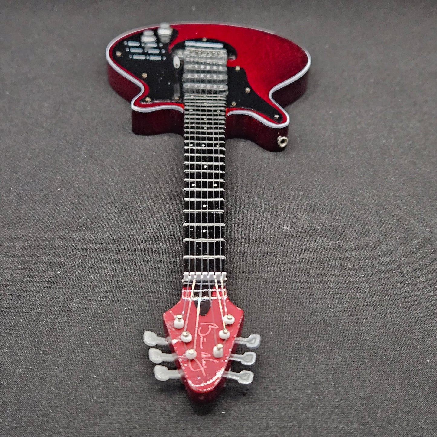 Miniature Guitar - Queen Brian May Red Special  - Model Guitar Inc Stand