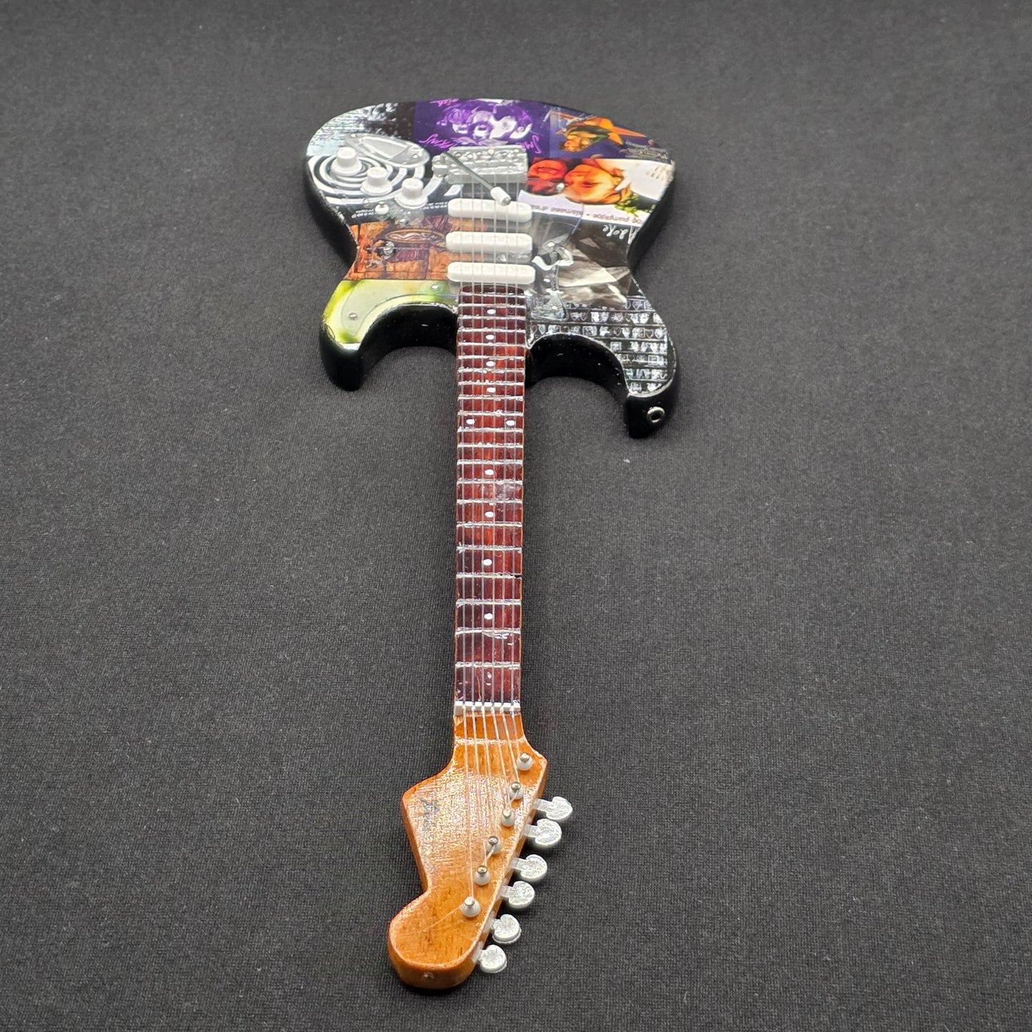 Miniature Guitar - Smashing Pumpkins Album Covers - Model Guitar Inc Stand