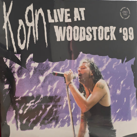 Korn - Live At Woodstock '99 Vinyl Record LP