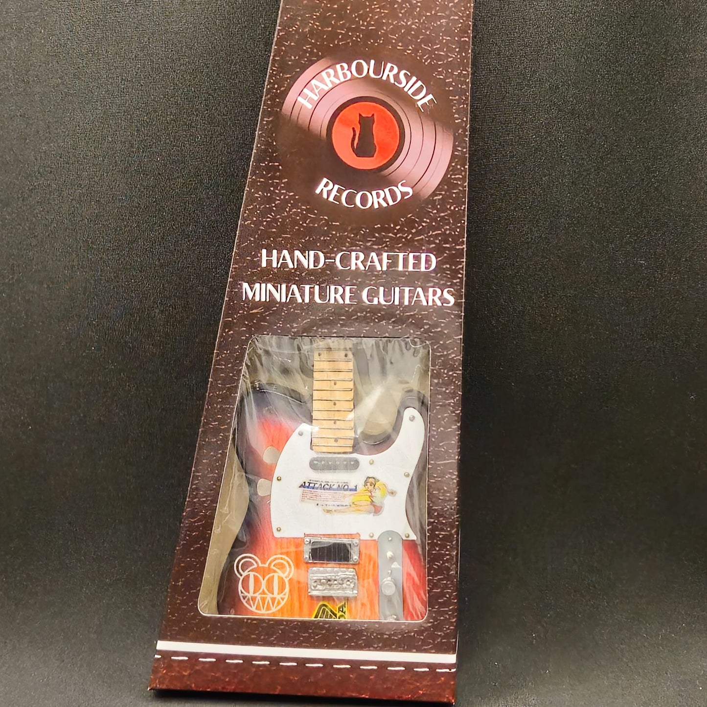 Miniature Guitar - Radiohead Jonny Greenwood Fender Telecaster - Model Guitar Inc Stand