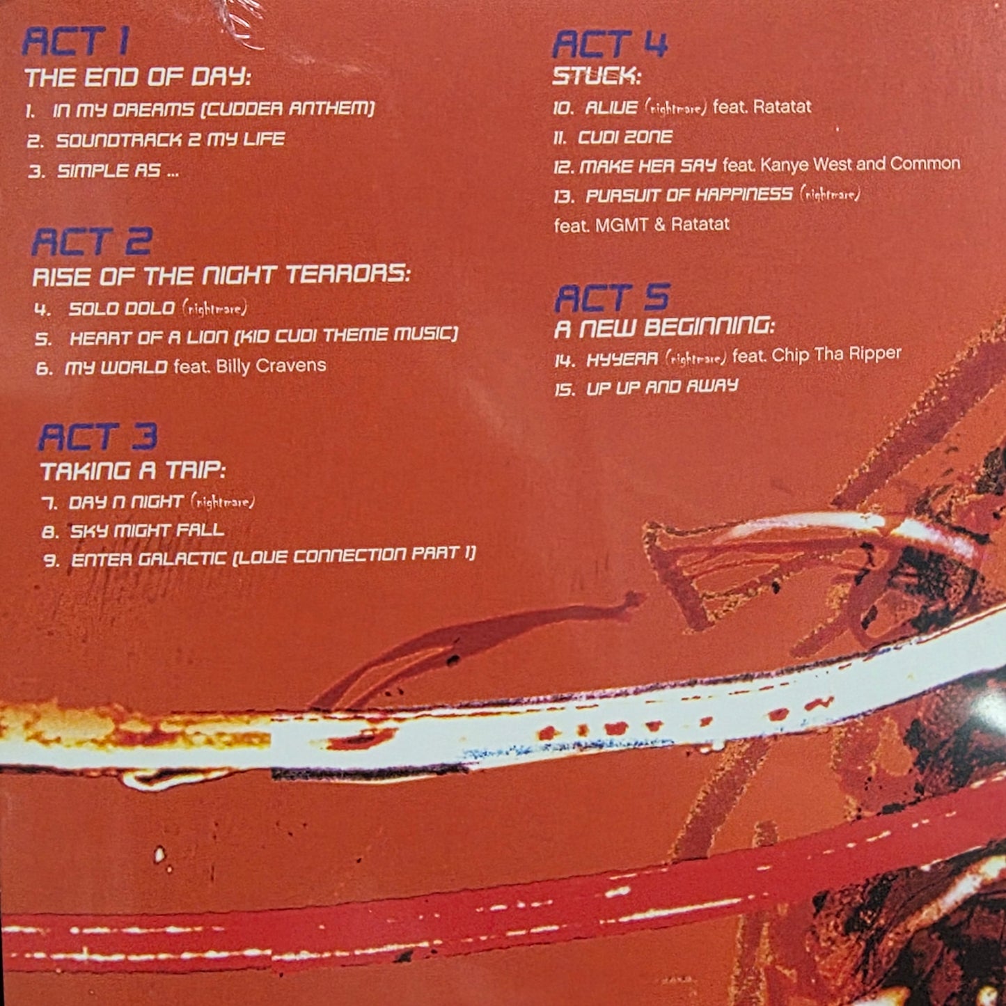 Kid Cudi - Man On The Moon: The End Of Day (LP, Ltd, Cry)