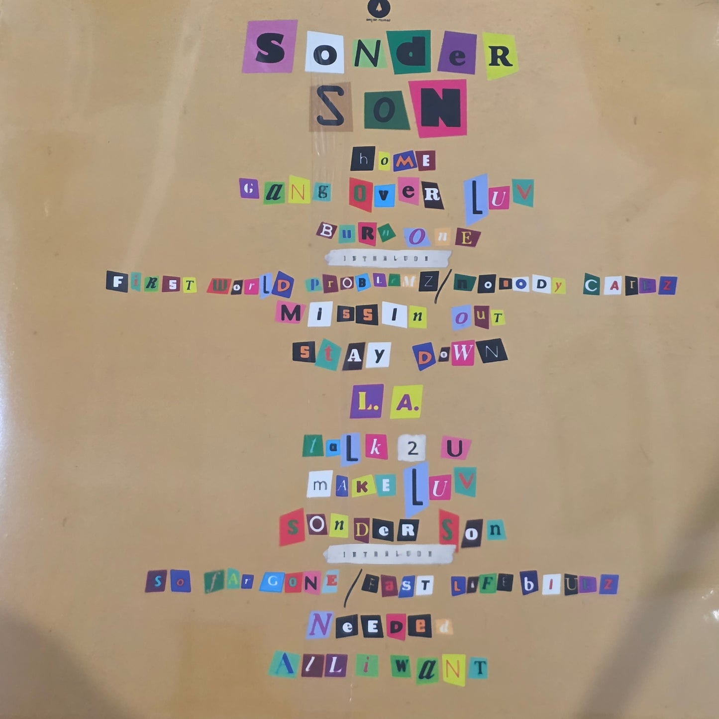 Brent Faiyaz – Sonder Son "COLOURED VINYL RECORD"