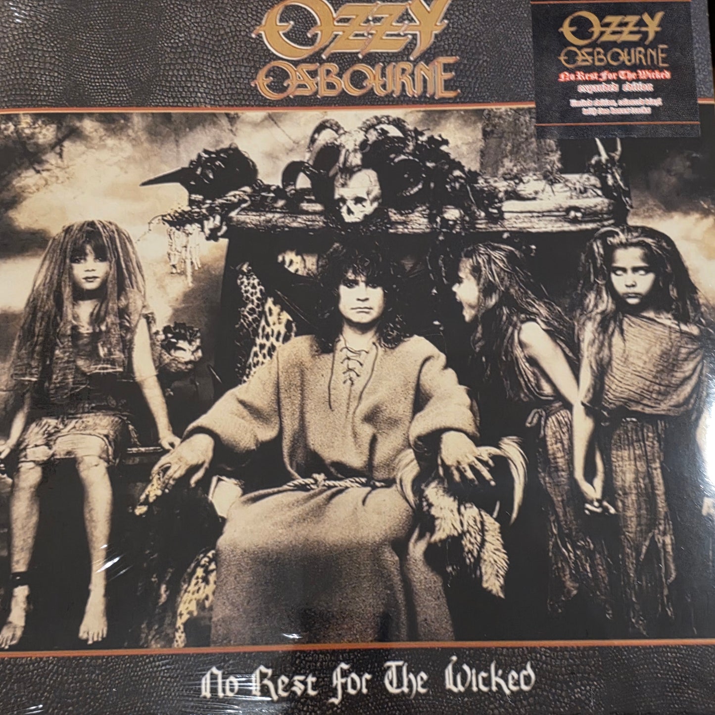 Ozzy Osbourne - No Rest For The Wicked Vinyl Record LP