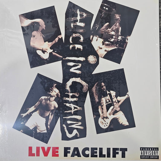 ALICE IN CHAINS - LIVE FACELIFT  VINYL RECORD COLOURED