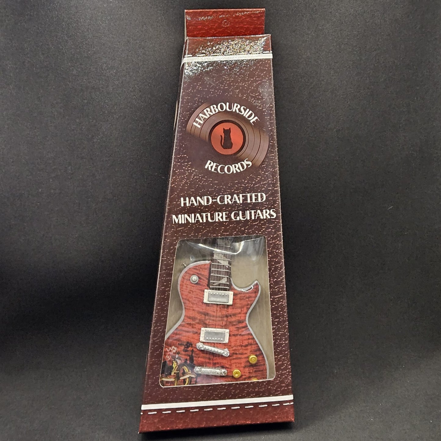 Miniature Guitar - Slash Guns N Roses Snake Pit Gibson Les Paul - Model Guitar Inc Stand