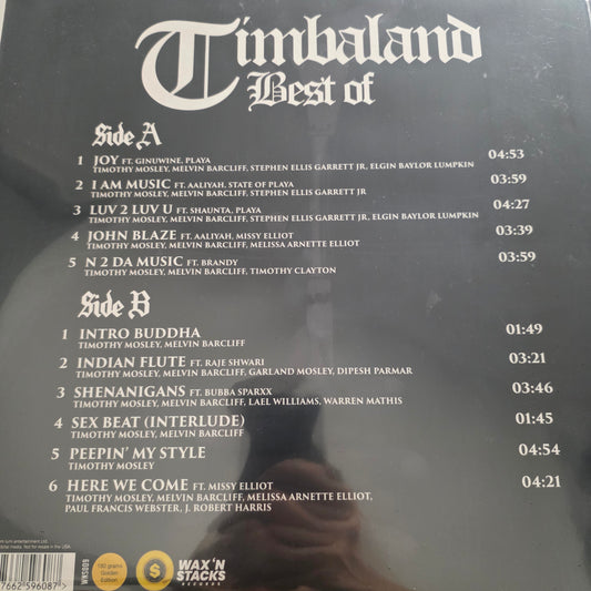 Timbaland - Best of Vinyl Record LP