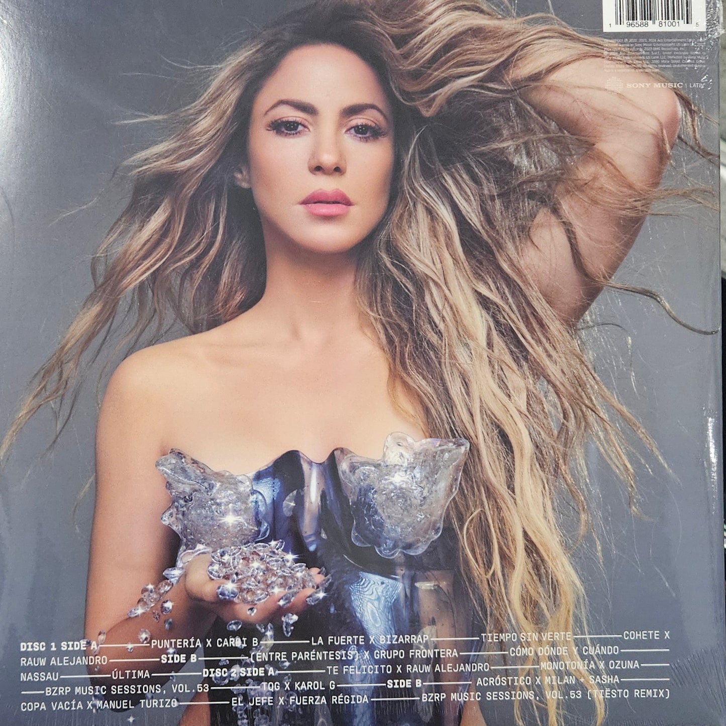 Shakira – Las Mujeres Ya No Lloran (2024) (Limited Edition Diamond Clear Colour Vinyl LP) 2LP Gatefold