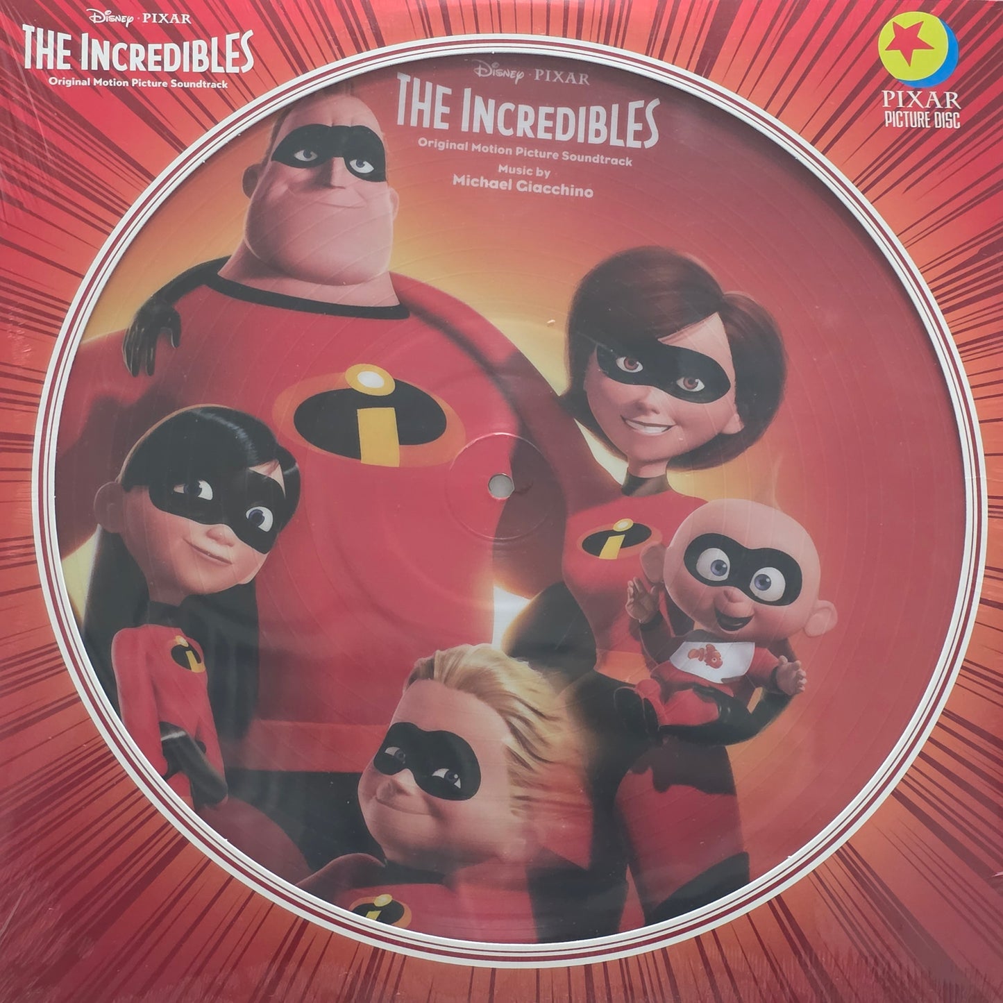 Michael Giacchino - The Incredibles (LP, Album, Pic, RE) Vinyl Record / LP