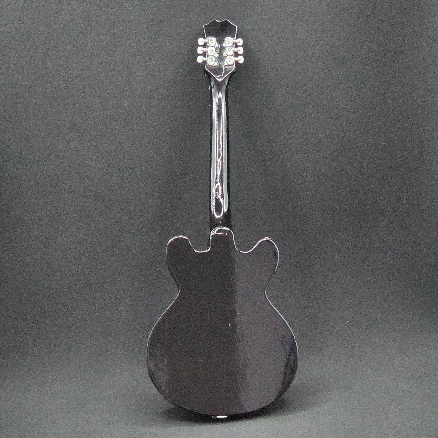 Miniature Guitar - The Beatles John Lennon Epiphone Casino Sunburst - Model Guitar Inc Stand