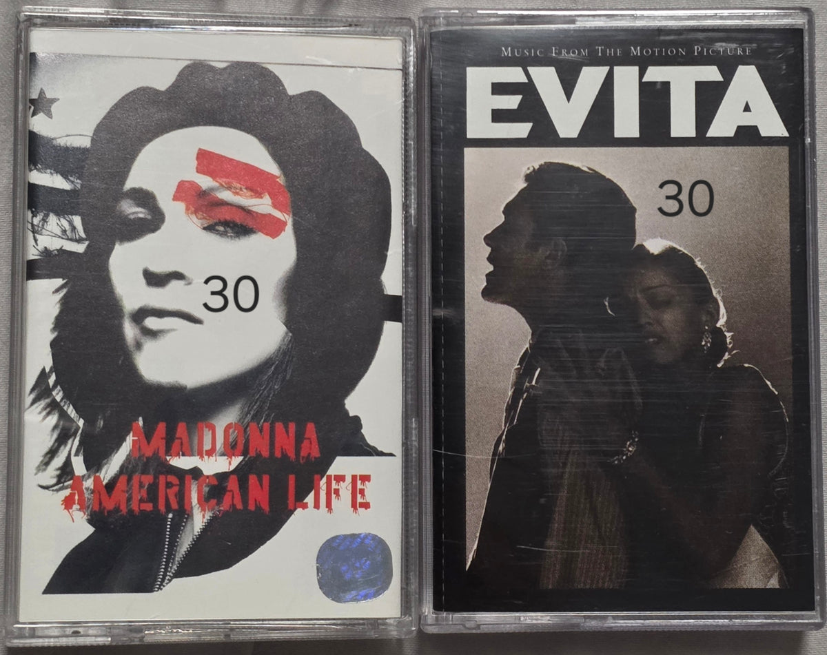 Madonna cassette bundle private listing