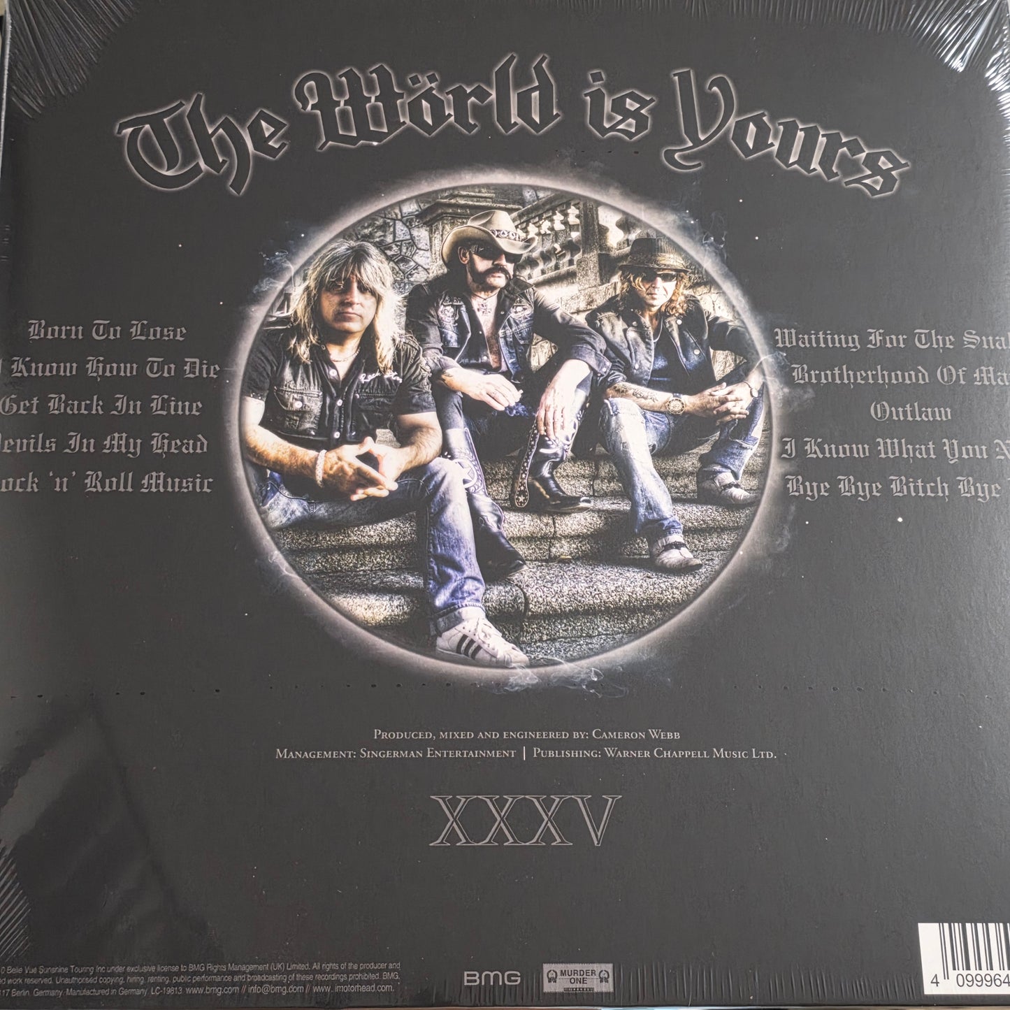 Motörhead - The Wörld Is Yours (LP, Album, RE, Gat) Vinyl Record / LP